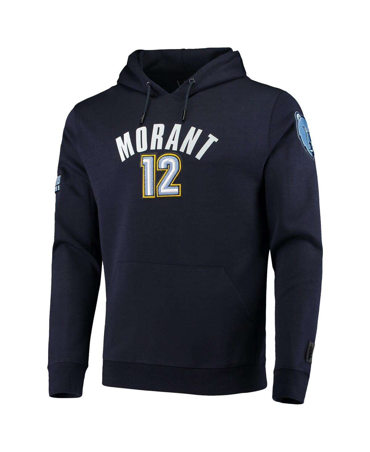Men's Pro Standard Ja Morant Navy Memphis Grizzlies Player Pullover Hoodie