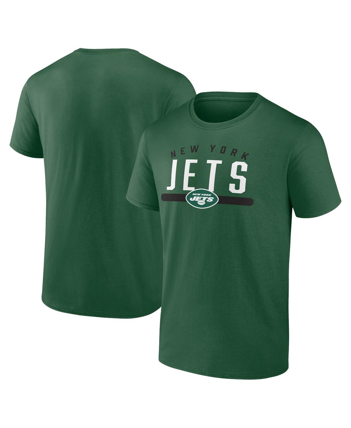 Fanatics Men's  Green New York Jets Big And Tall Arc And Pill T-shirt