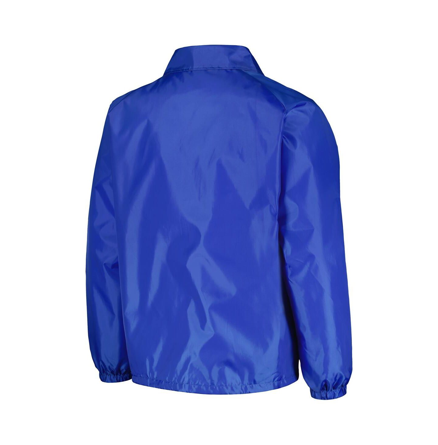 Мужская куртка Dunbrooke Royal Chicago Cubs Coach's Raglan Full-Snap Windbreaker — фото 4