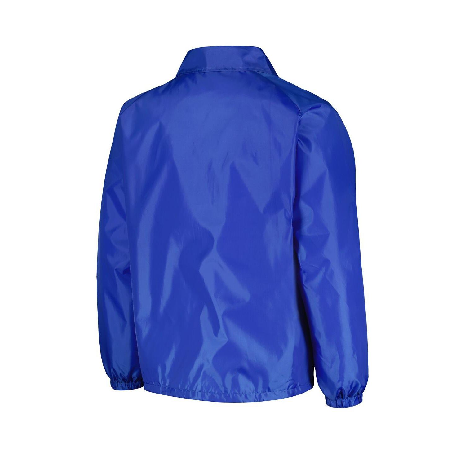 Men's Royal Chicago Cubs Coach's Raglan Full-Snap Windbreaker Jacket
