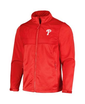 Men's Heather Red Philadelphia Phillies Explorer Full-Zip Jacket