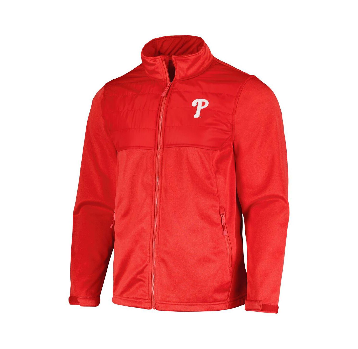 Men's Heather Red Philadelphia Phillies Explorer Full-Zip Jacket