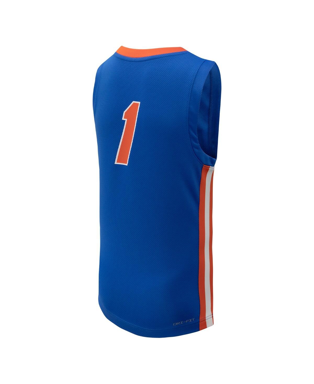 Big Boys Jordan #1Florida Gators Team Replica Basketball Jersey - Royal