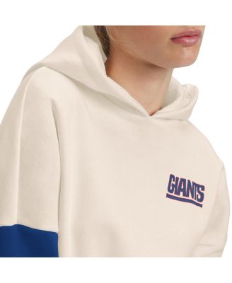 Women's Cream, Royal New York Giants Harriet Pullover Hoodie