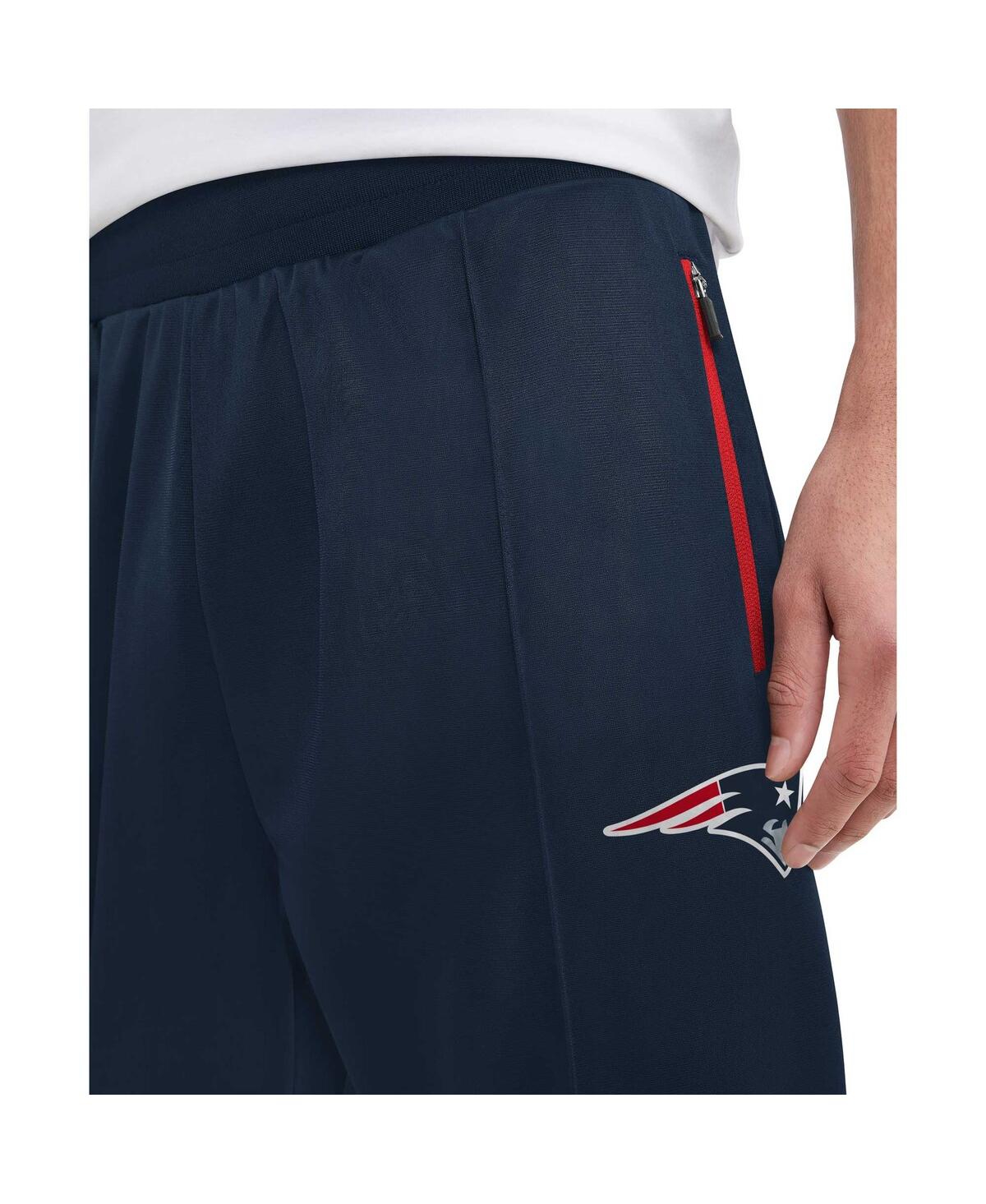 Shop Tommy Hilfiger Men's  Navy New England Patriots Grant Track Pants