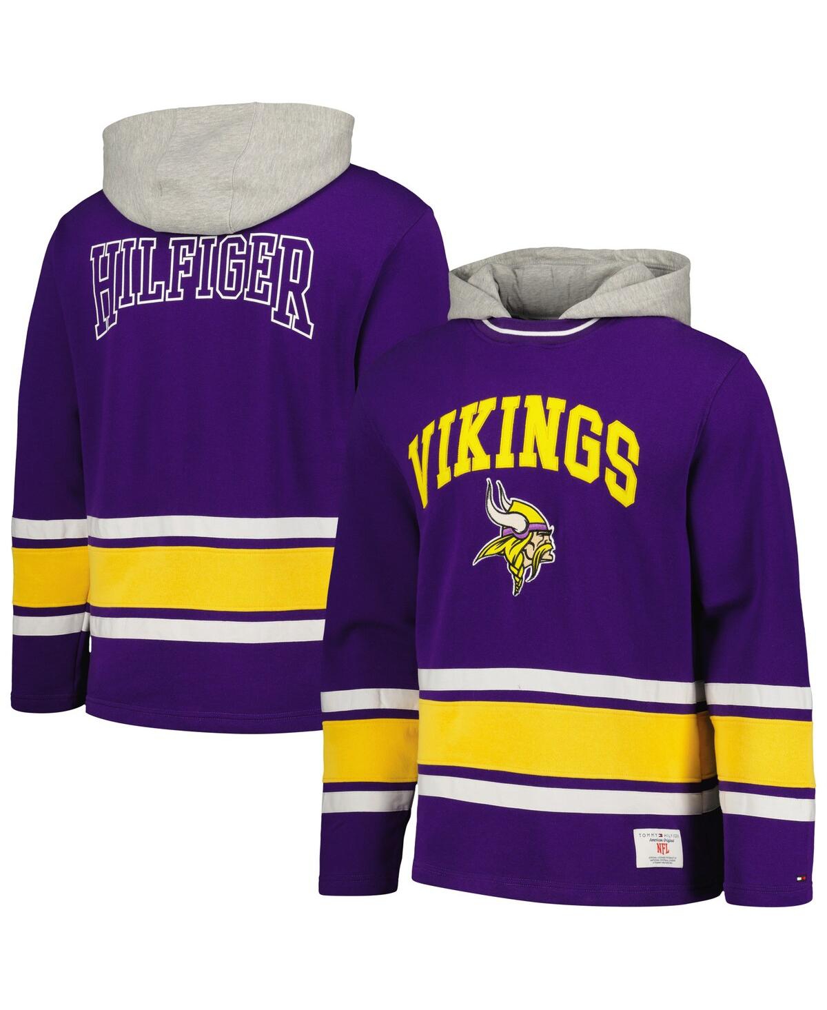 Shop Tommy Hilfiger Men's  Purple Minnesota Vikings Ivan Fashion Pullover Hoodie
