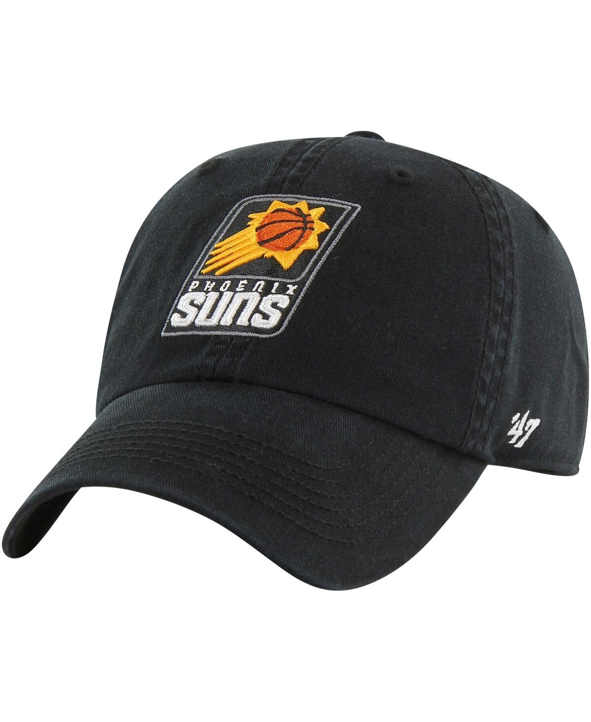 47 Brand Men's ' Black Phoenix Suns Classic Franchise Fitted Hat