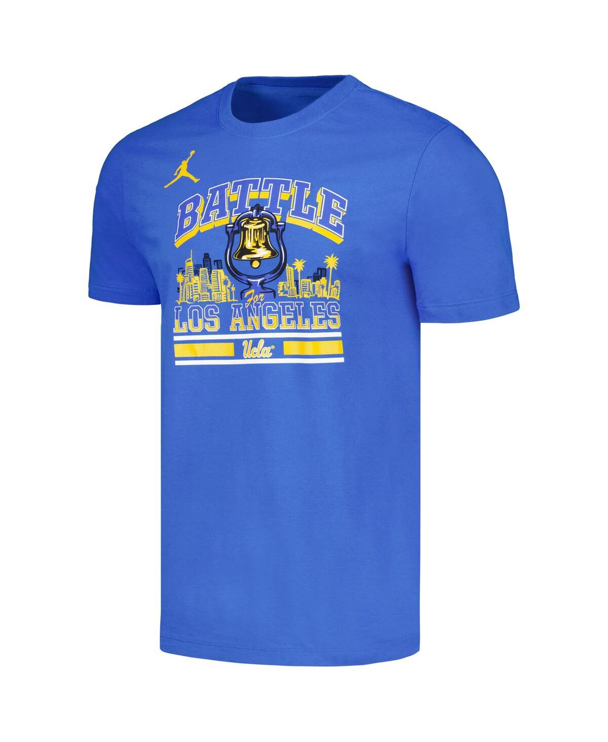 Shop Jordan Men's  Blue Ucla Bruins Vs. Usc Trojans Rivalry T-shirt