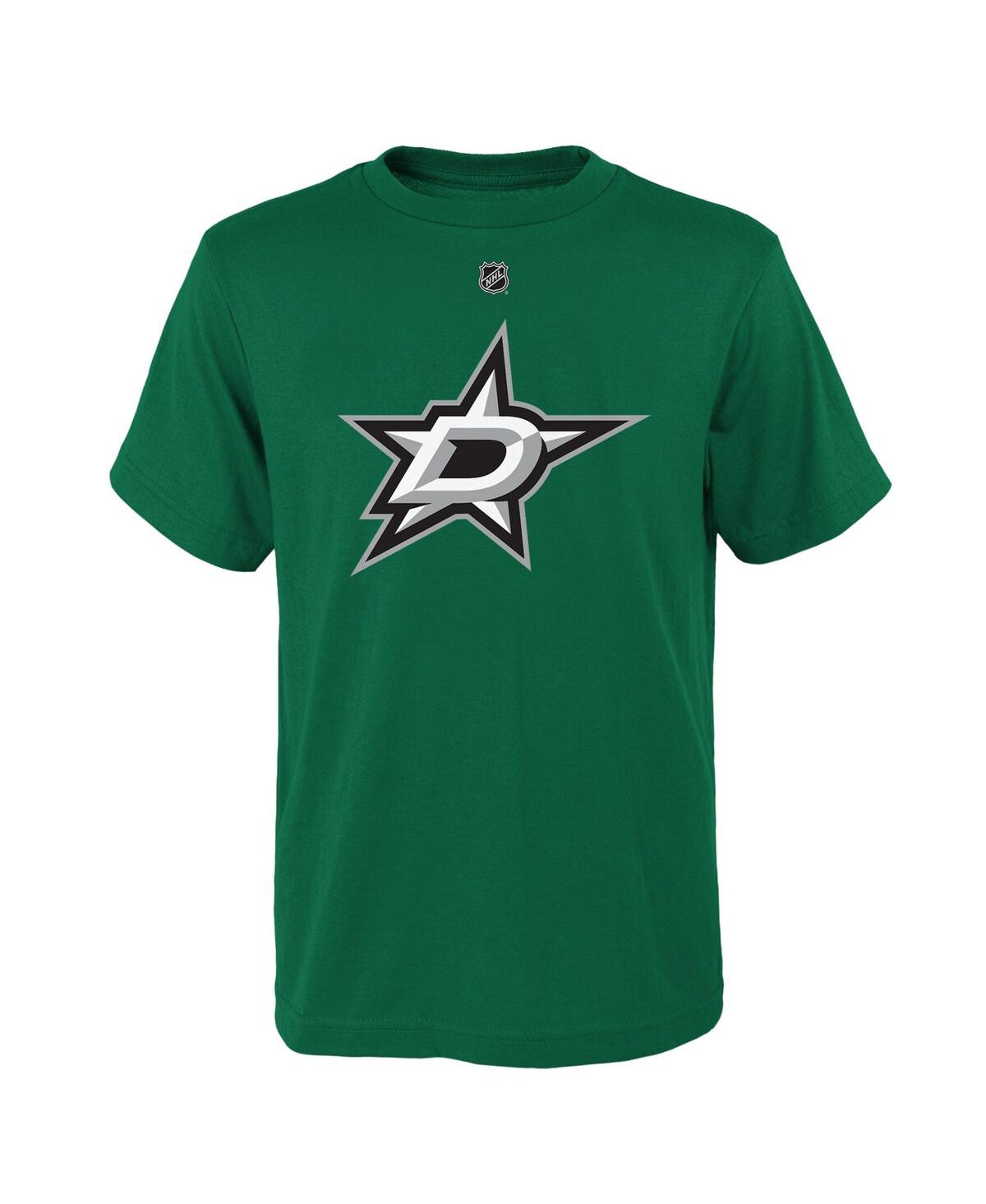 Shop Outerstuff Big Boys Jason Robertson Kelly Green Dallas Stars Player Name And Number T-shirt