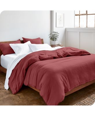 Ultra-Soft Sandwashed Duvet Cover & Sham Set, Full