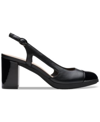 Women's Bayla Joy Cap-Toe Slingback Pumps