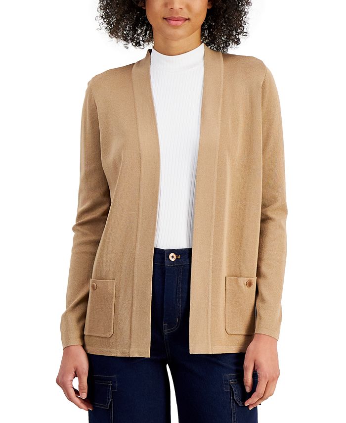 Anne klein malibu open front deals cardigan
