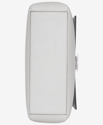 Clove Push-Lock Triple Compartment Tote Bag