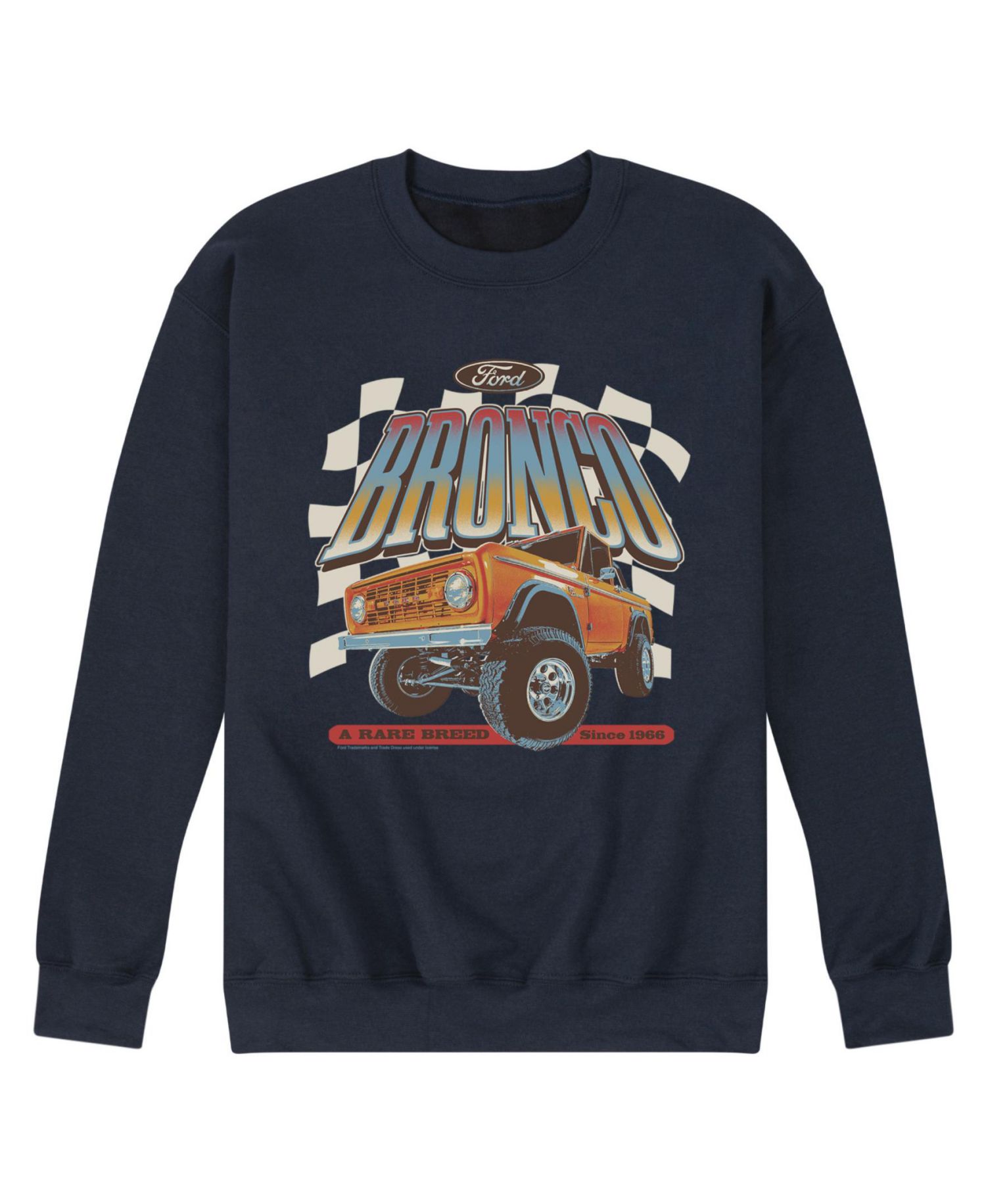 Men's Ford Long Sleeve Crew Fleece Sweatshirt
