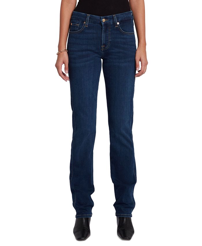 7 For All Mankind Women's Kimmie Straight-Leg Jeans - Macy's