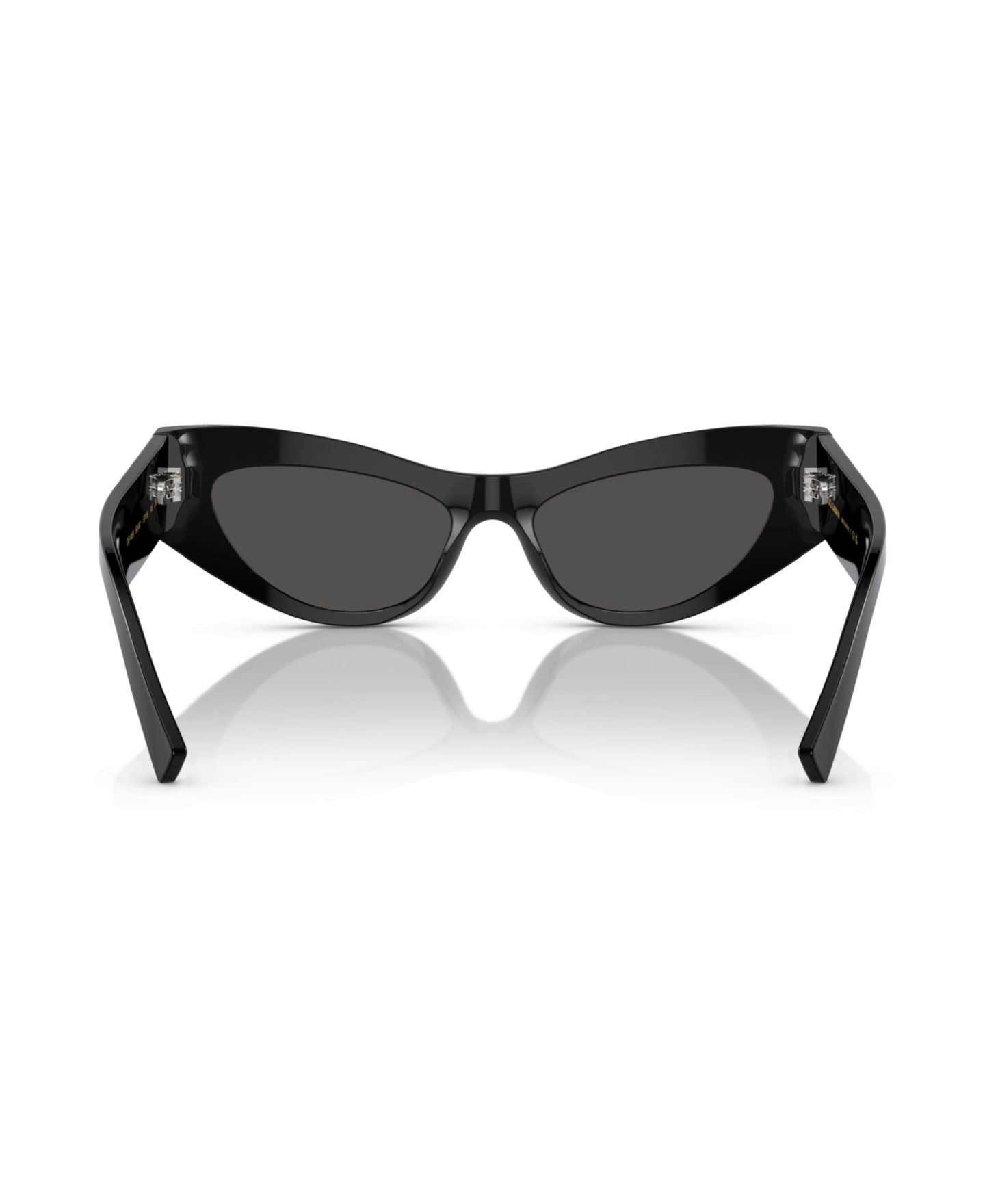 Женские солнцезащитные очки Dolce&Gabbana Cat Eye Sunglasses, DG4450, цвет: Чёрный — фото 4