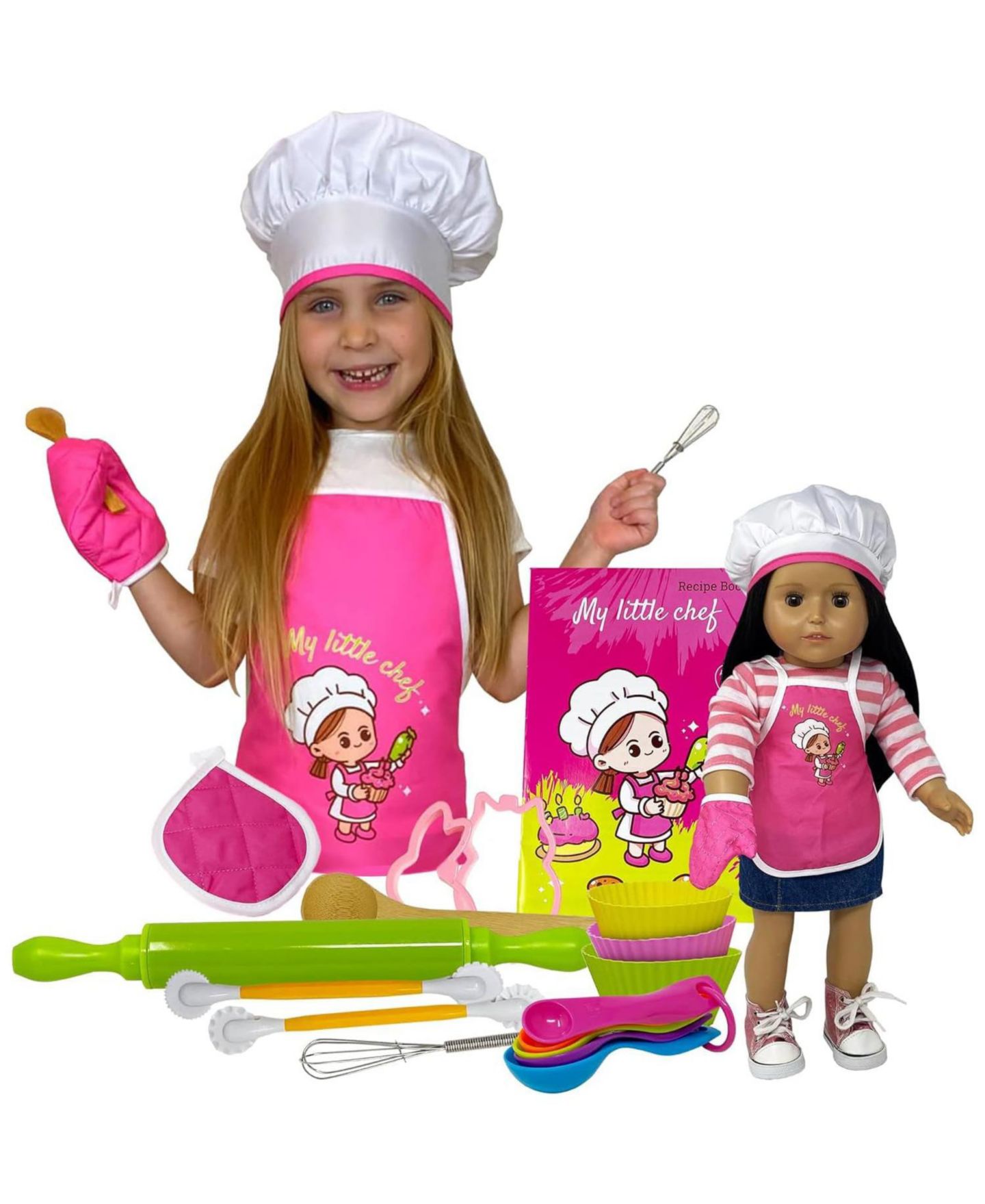 Детские игрушки The New York Doll Collection Baking Dress-Up 16-Piece Set, Ages 3+ — фото 1