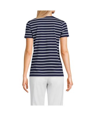 Women's Relaxed Supima Cotton V-Neck T-Shirt