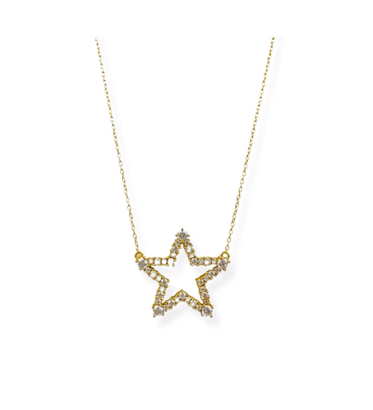 Magic Star Necklace - Gold
