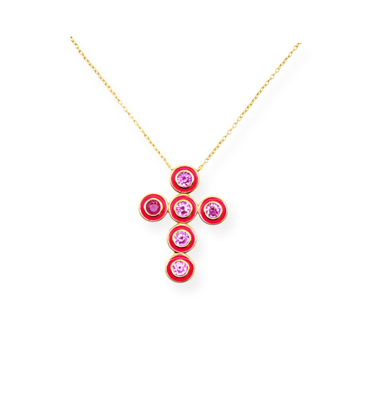Candy Cross Necklace - Purple