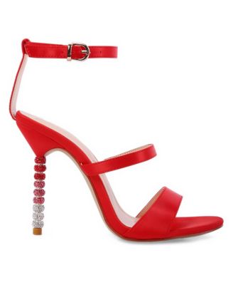 Womens Lawsuit Ankle Strap Fantasy Heel Sandals