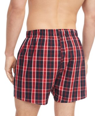 Men's 3-Pack Classic Printed Cotton Poplin Boxers