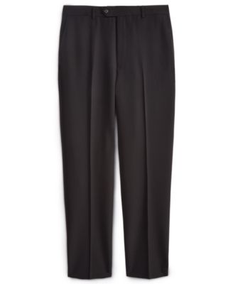 Big and tall black dress pants best sale