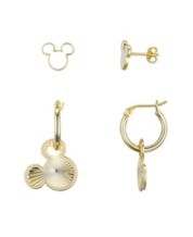 Macys mickey mouse shop earrings