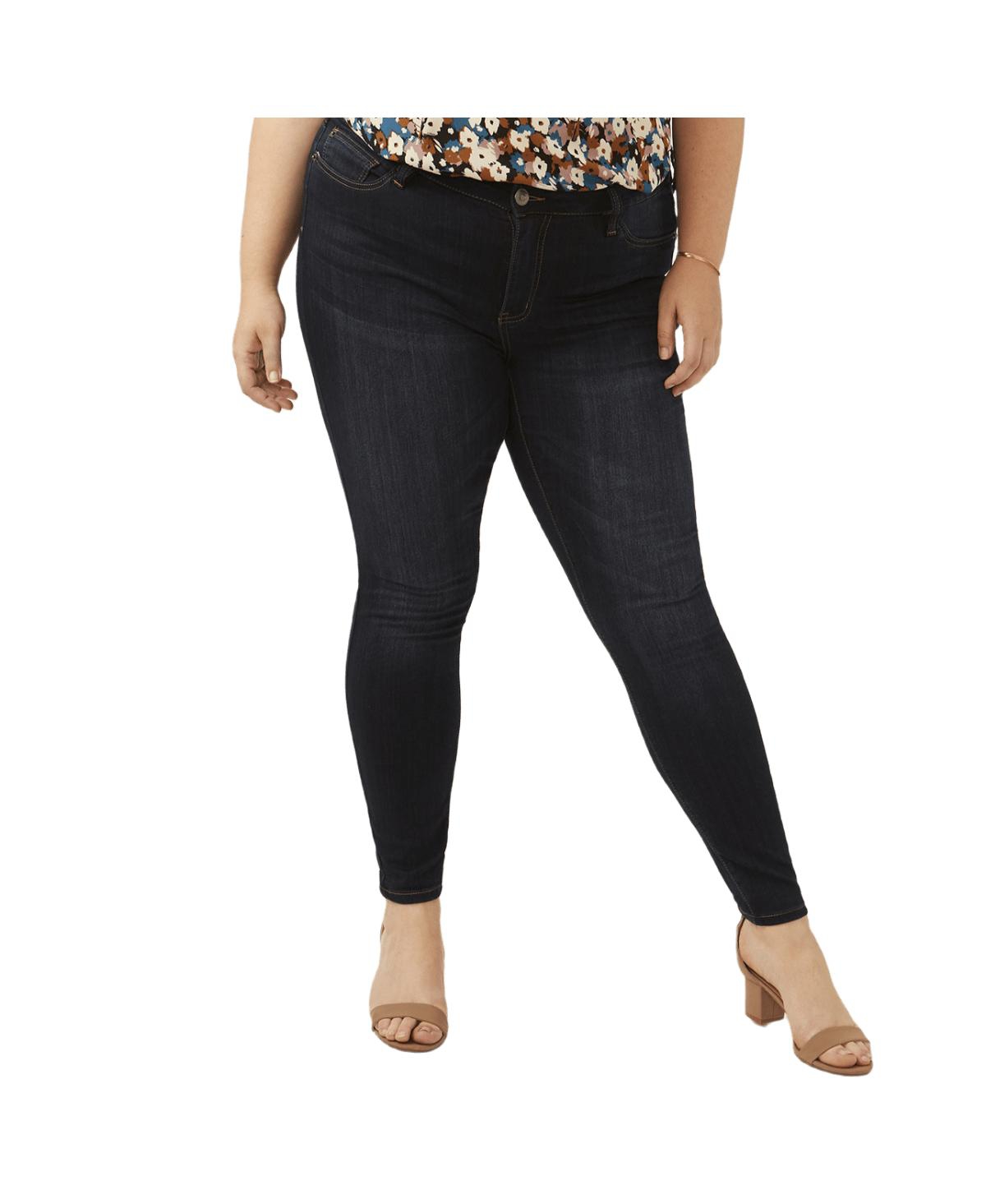 Plus Size High Rise Skinny Jean - Dark wash
