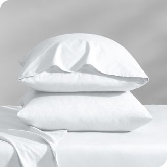 Bare Home Organic Cotton Percale Pillowcase Set Queen - Macy's