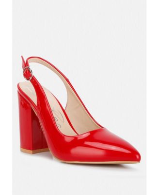 Womens Dalaney Slingback High Block Sandals