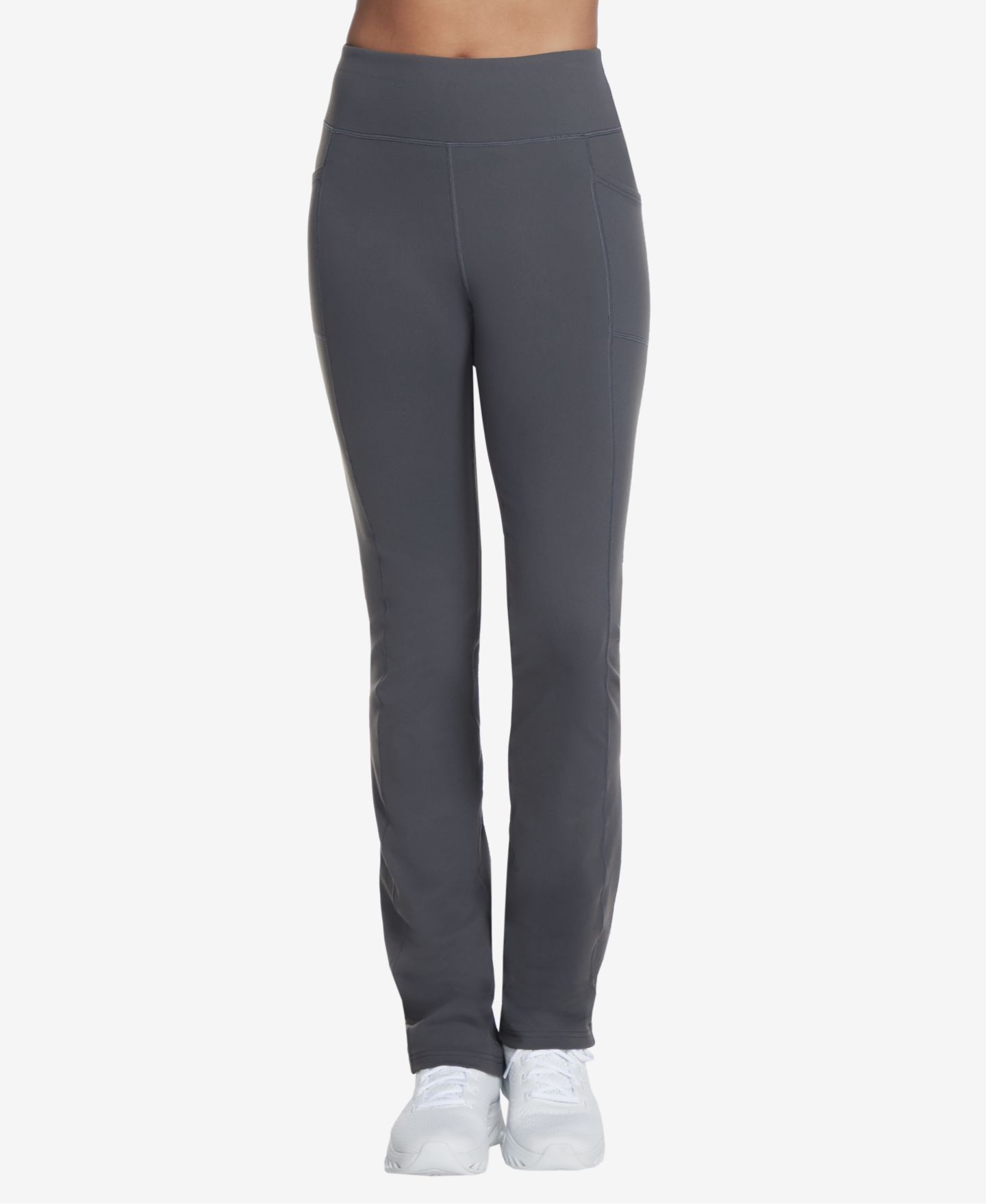 Женские брюки Skechers The Go Walk Pant Joy - High Waisted, цвет: Асфальтовый — фото 1