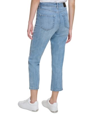 DKNY Jeans Women's High-Rise Slim Straight Jeans