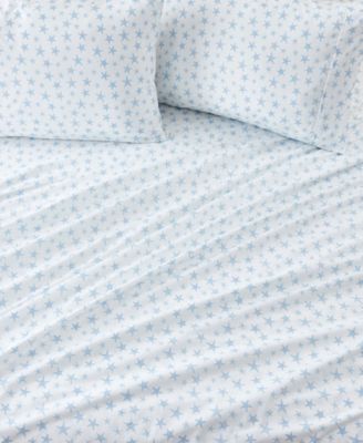 Coastal Printed Microfiber 3-Pc. Sheet Set, Twin