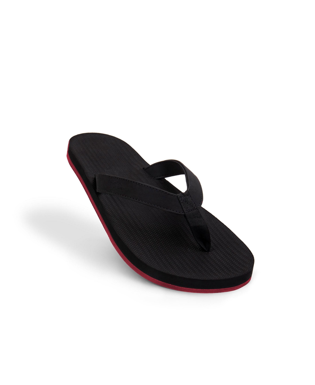 Men's Flip Flops Sneaker Sole - Indigo sole/black