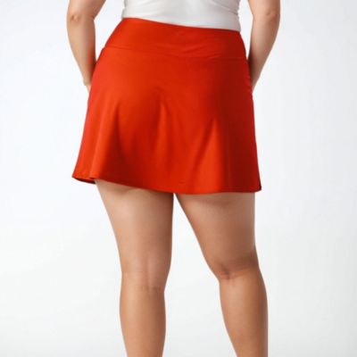 Plus Size Short Swim Skort
