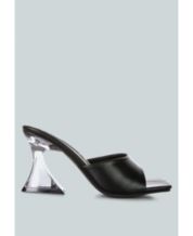 Macys sales clear sandals