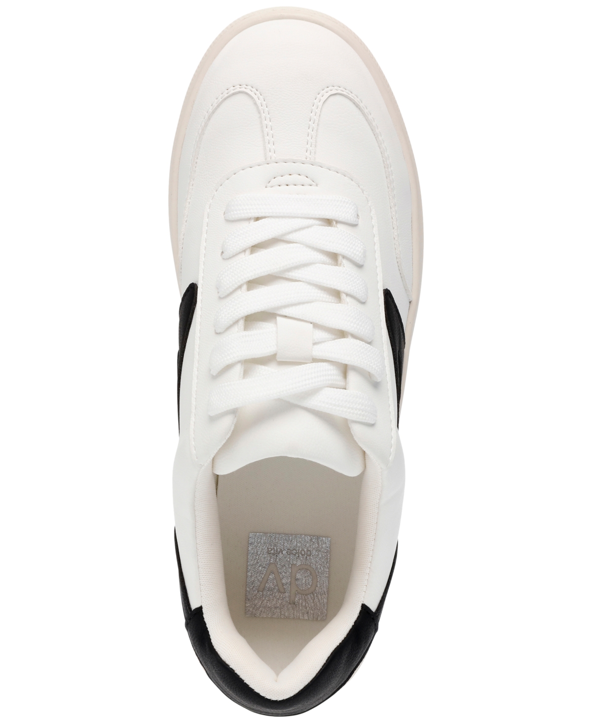 Shop Dv Dolce Vita Women's Voyage Low Line Lace-up Sneakers In Dune