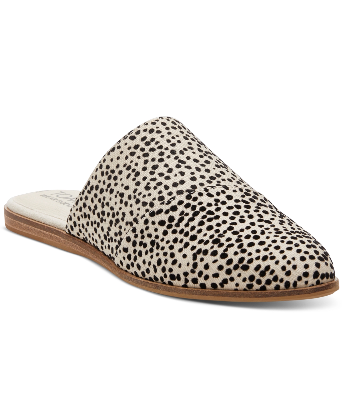 Shop Toms Women's Jade Slip On Flat Mules In Mini Cheetah