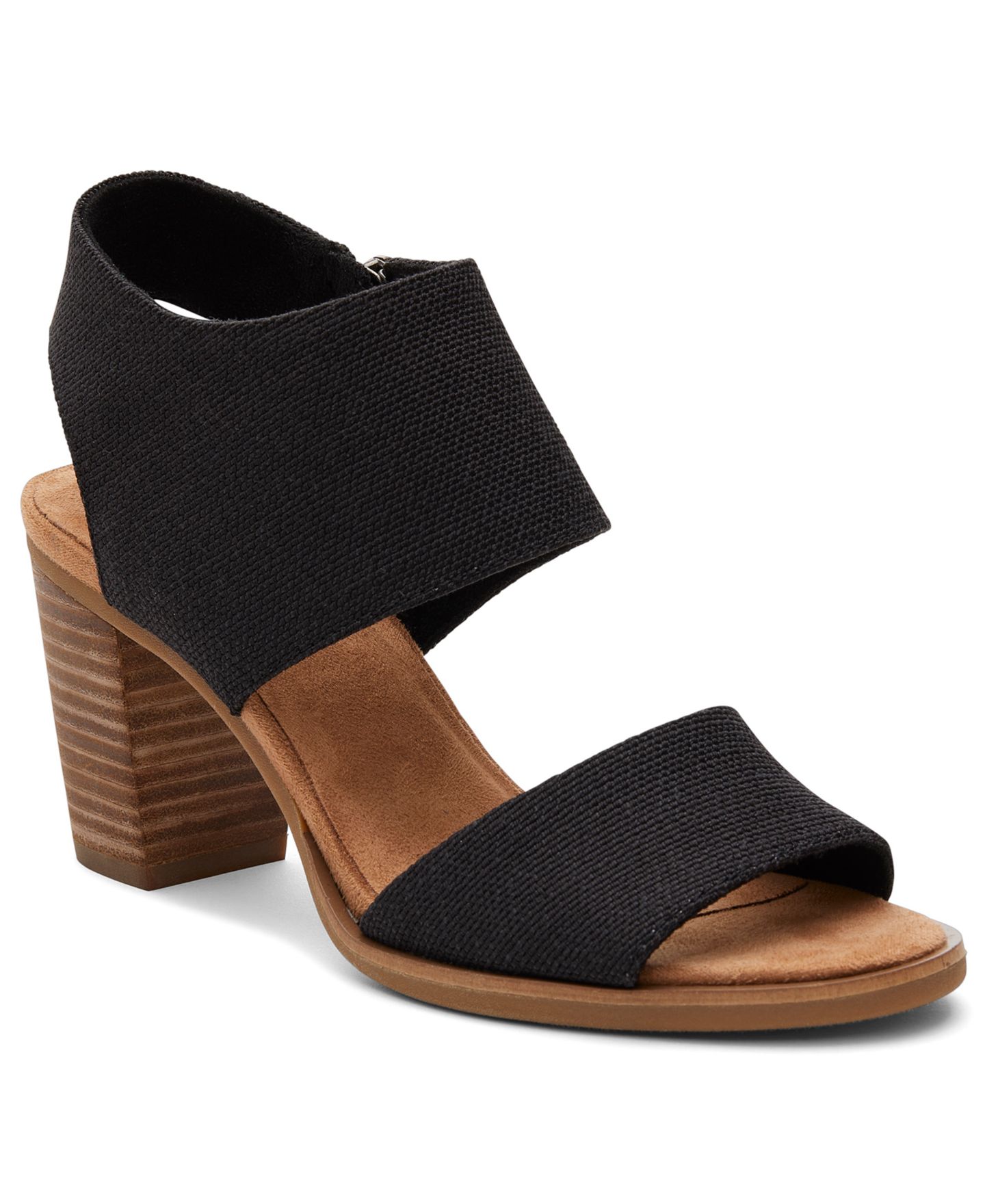 Женские сандалии TOMS Majorca City, цвет: Чёрный меланжевый — фото 1