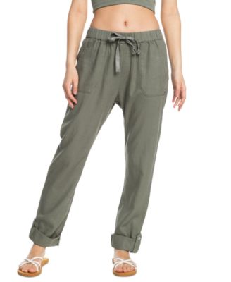 Roxy - Juniors' On The Seashore Pull-On Utility Pants