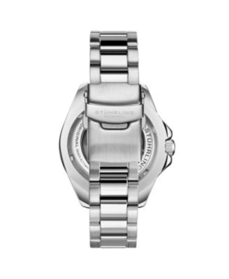 Men's Japanese Seiko NH35  Automatic Self Wind Movement Diver Watch, Stainless Steel Bracelet