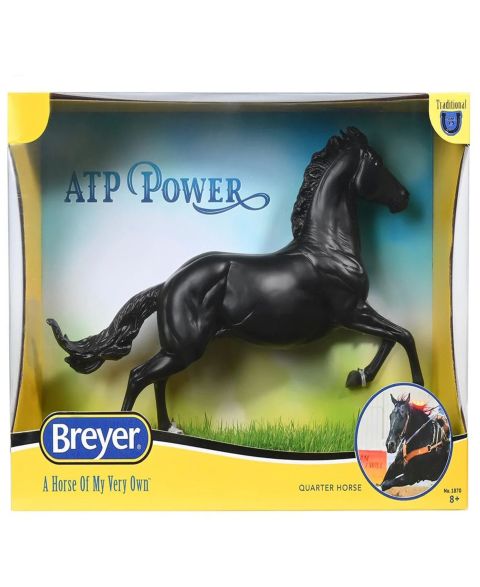 Детская фигурка BREYER Atp Power American Quarter Horse Hand-Painted Figurine, Ages 8+