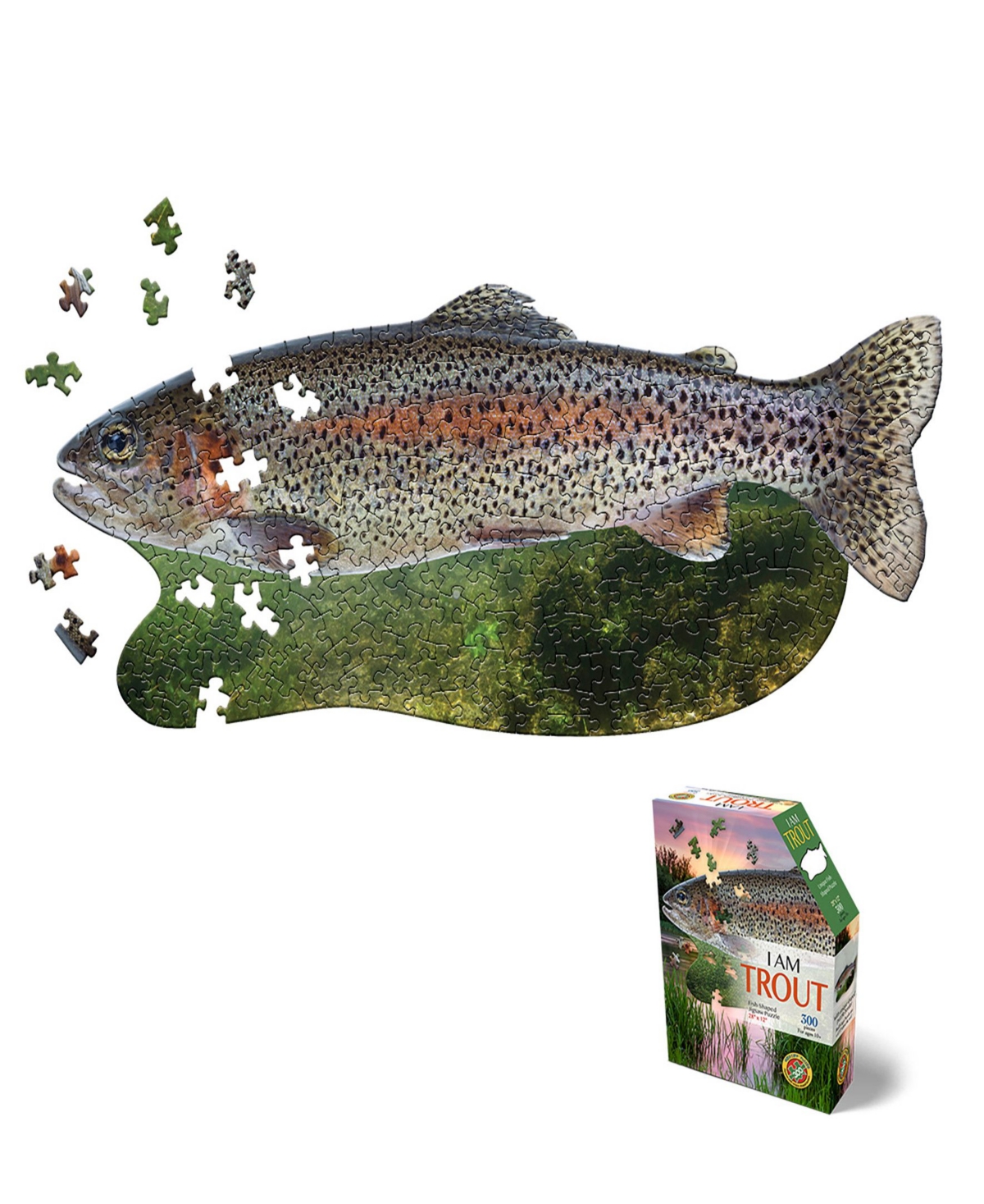 Madd Capp Games I Am Trout Jigsaw Puzzle In Multi