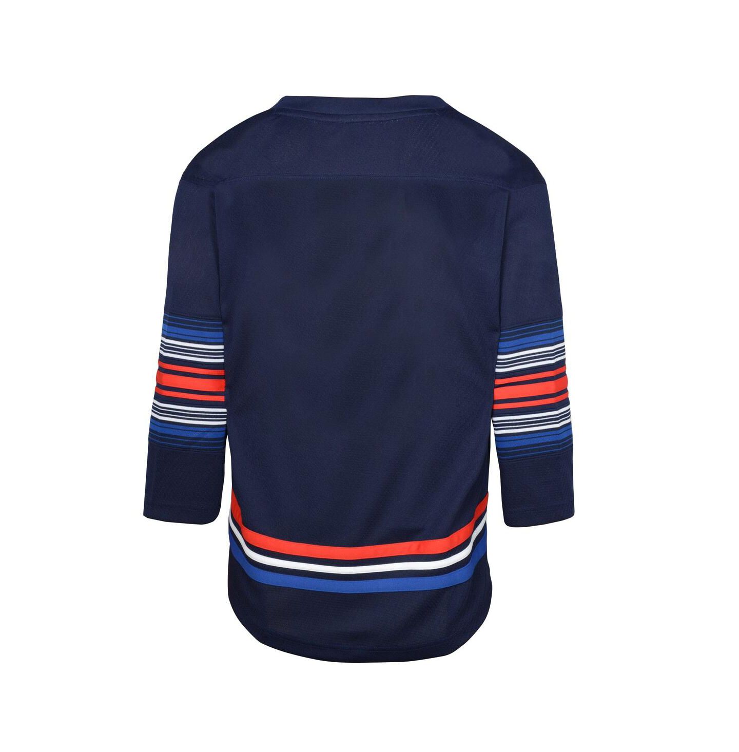 Детская джерси Outerstuff New York Rangers Alternate Replica, цвет тёмно-синий — фото 3