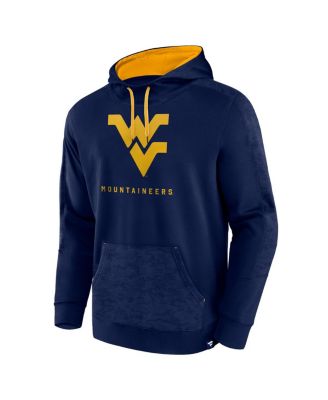 Men's Navy West Virginia Mountaineers Defender Pullover Hoodie