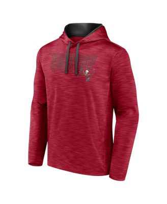 Men's Heather Red Tampa Bay Buccaneers Hook and Ladder Pullover Hoodie