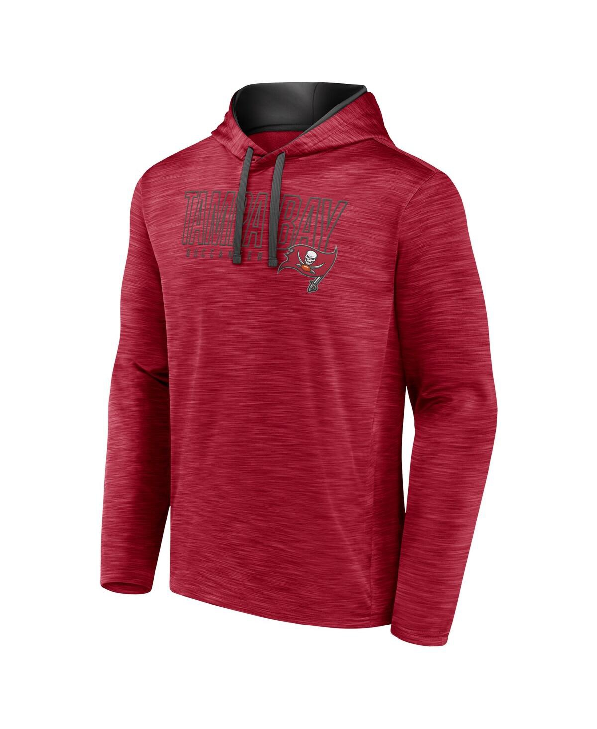 Men's FanaticsTampa Bay Buccaneers Hook and Ladder Pullover Hoodie - Heather Red