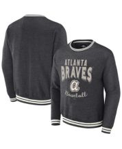 Fanatics Branded Men's Charcoal Atlanta Braves Big & Tall Heart