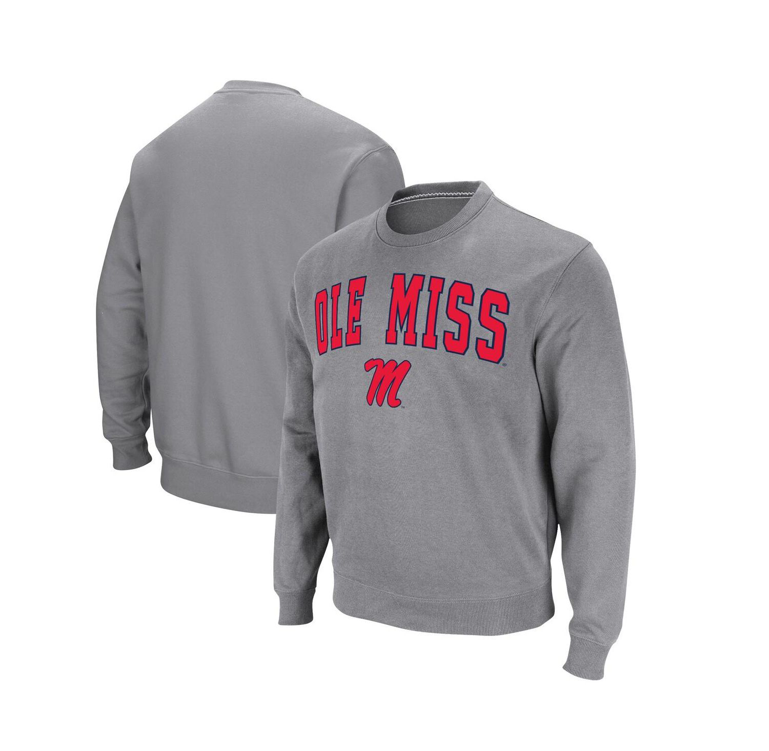 Men's Ole Miss Rebels Arch & Logo Pullover Sweatshirt